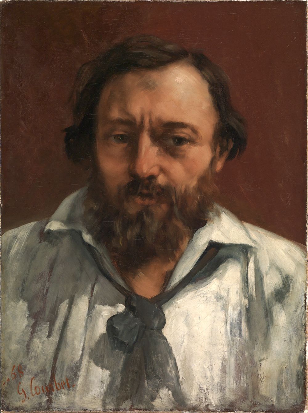 Gustave Courbet - Bildnis des Dichters Pierre Dupont