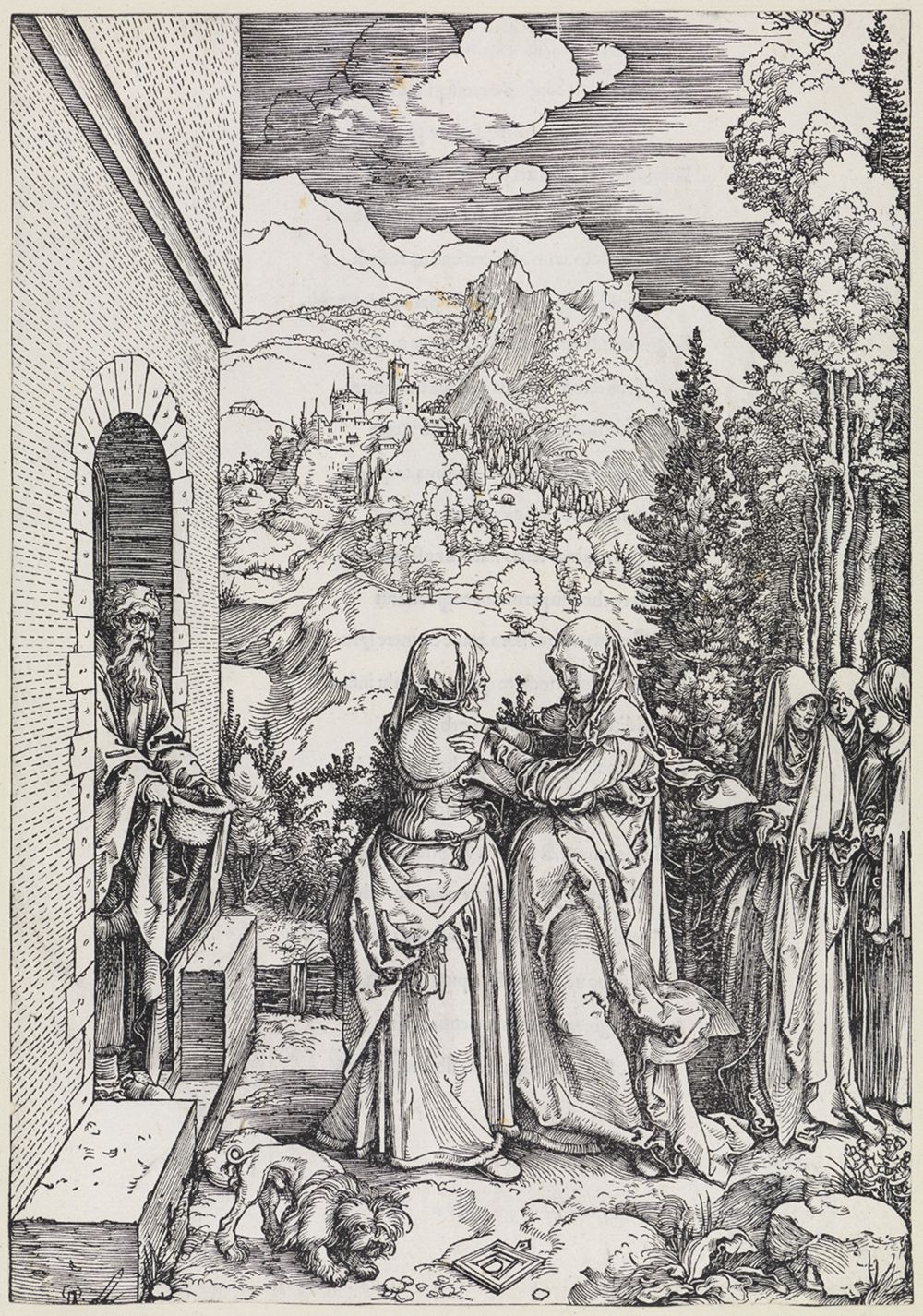 Albrecht Dürer - Die Heimsuchung