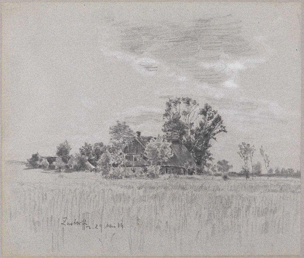 Gustav Kampmann - Bauernhaus in Zustorf