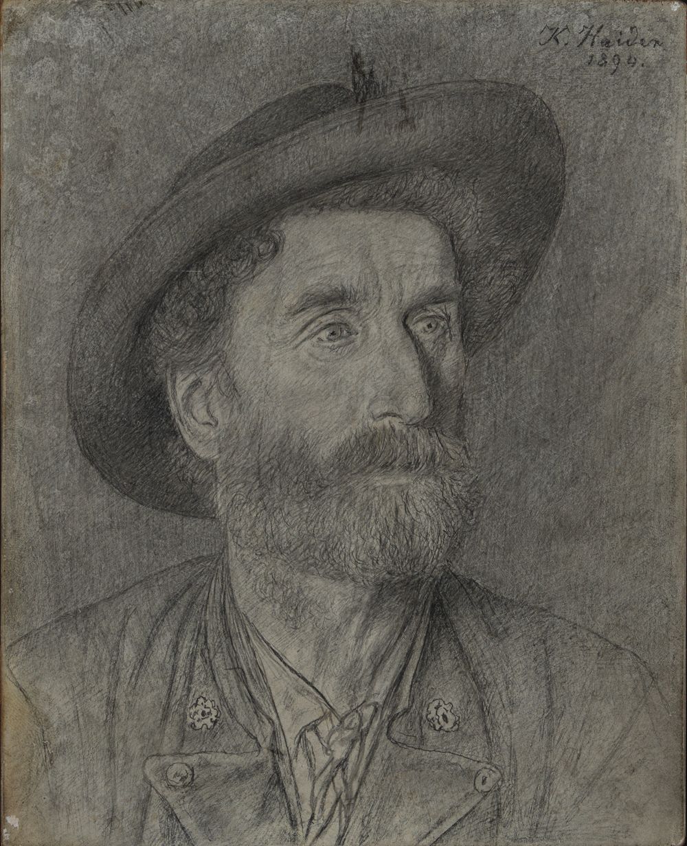 Karl Haider - Bauernkopf