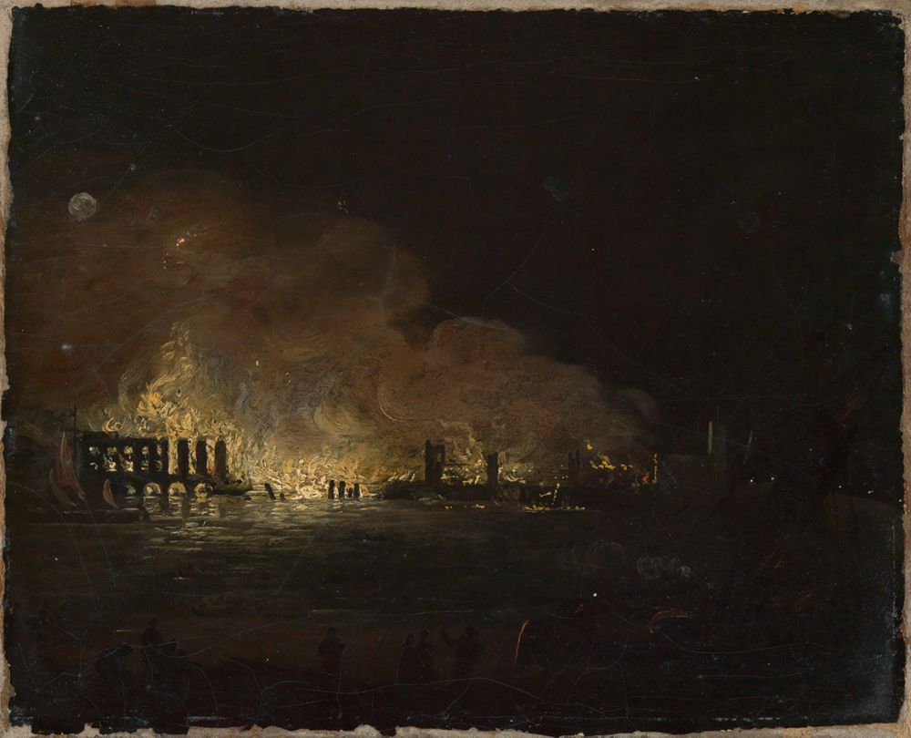 Guido Philipp Schmitt - Brand auf der Themse
