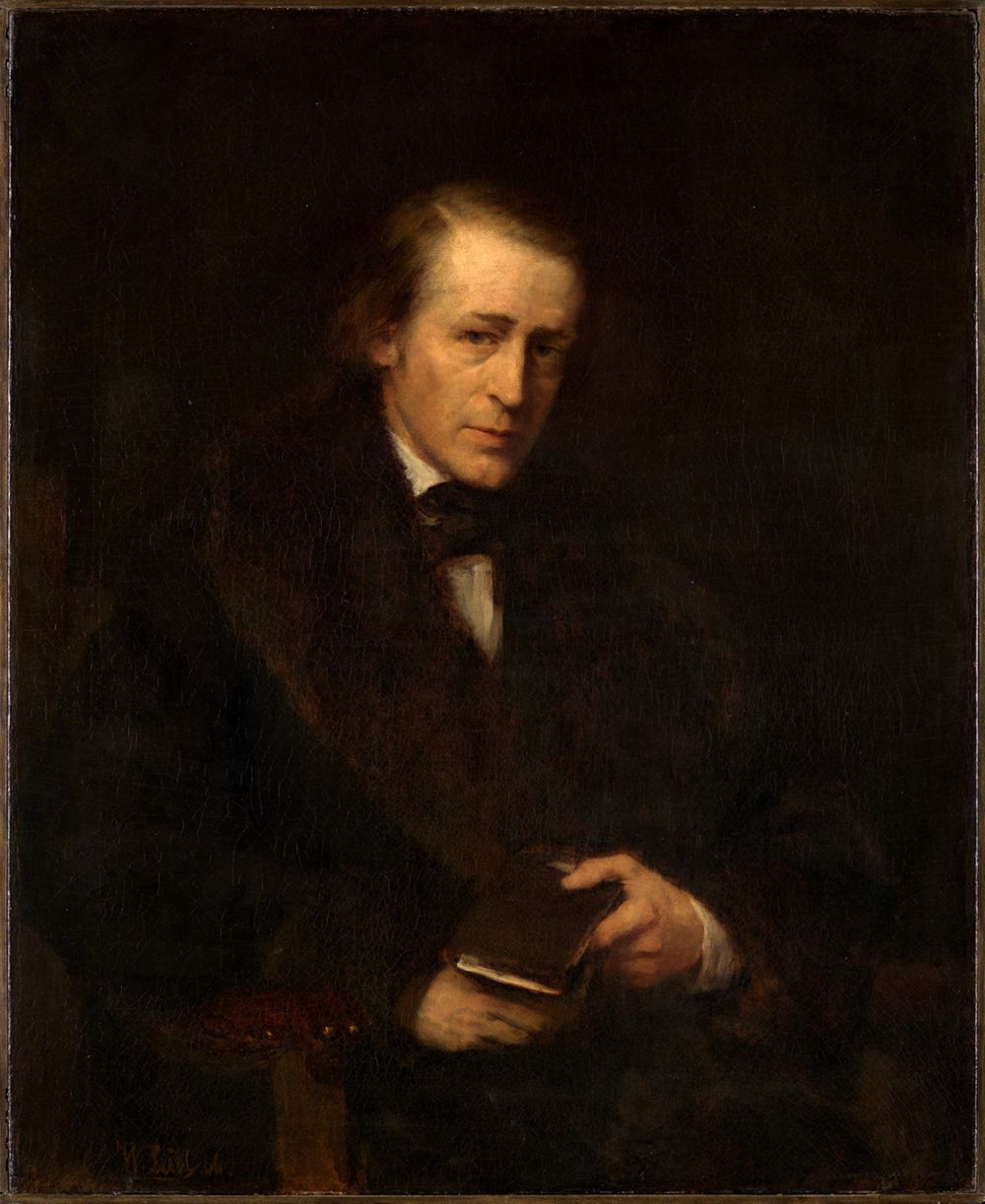 Wilhelm Leibl - Bildnis Ernst Schoenlin (?)