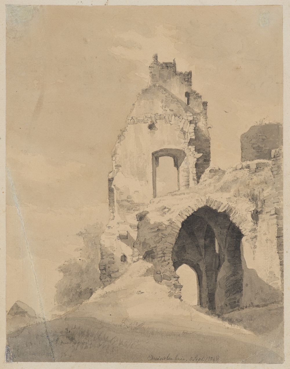 Eugen Bracht - Ruine Dreieichenhain