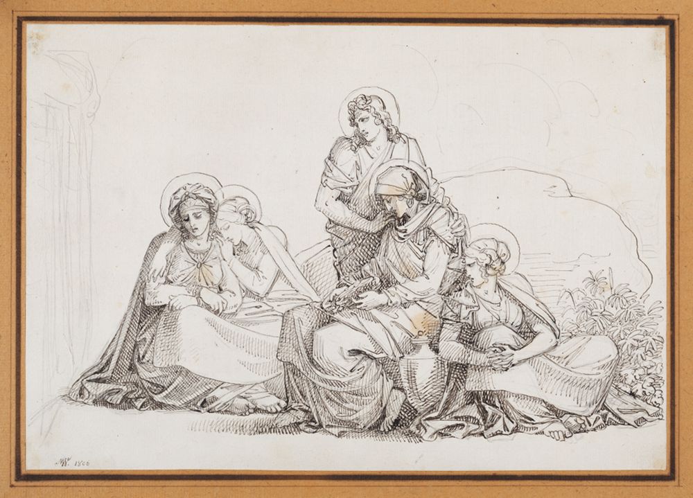 Martin von Wagner (1777) - Die heiligen Frauen am Grabe Christi