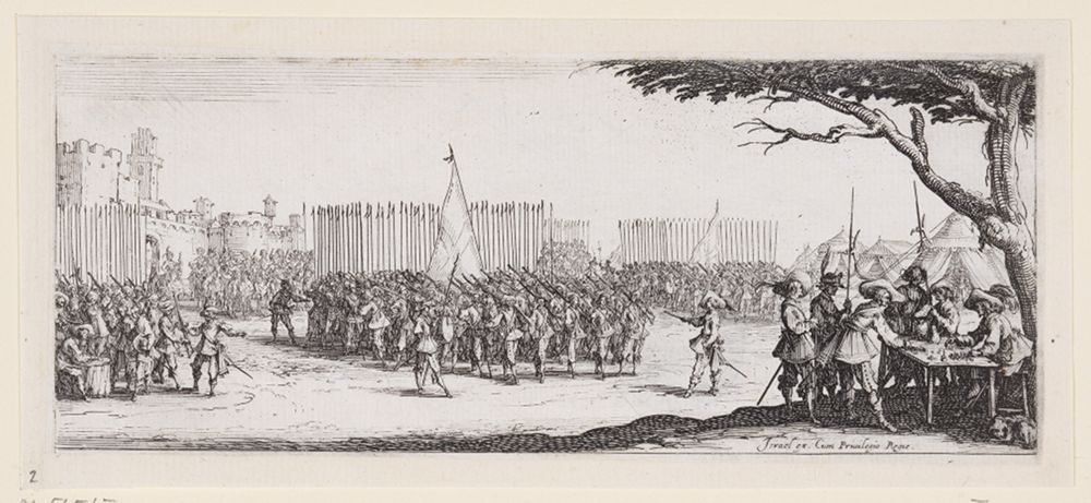Jacques Callot - Die Truppenanwerbung