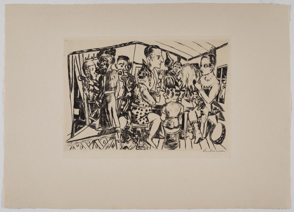 Max Beckmann - Hinter den Kulissen