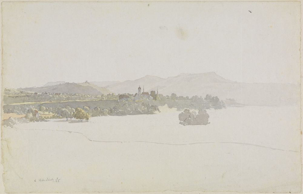 Johann Jakob Biedermann - Landschaft bei Windisch