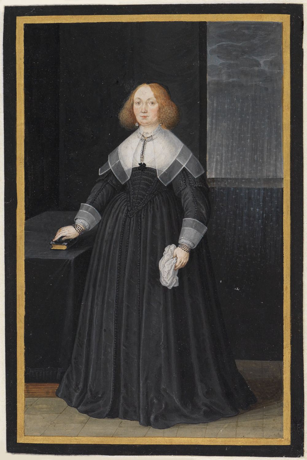 Friedrich Brentel - Bildnis Ester Gräfin von Leiningen-Westerburg