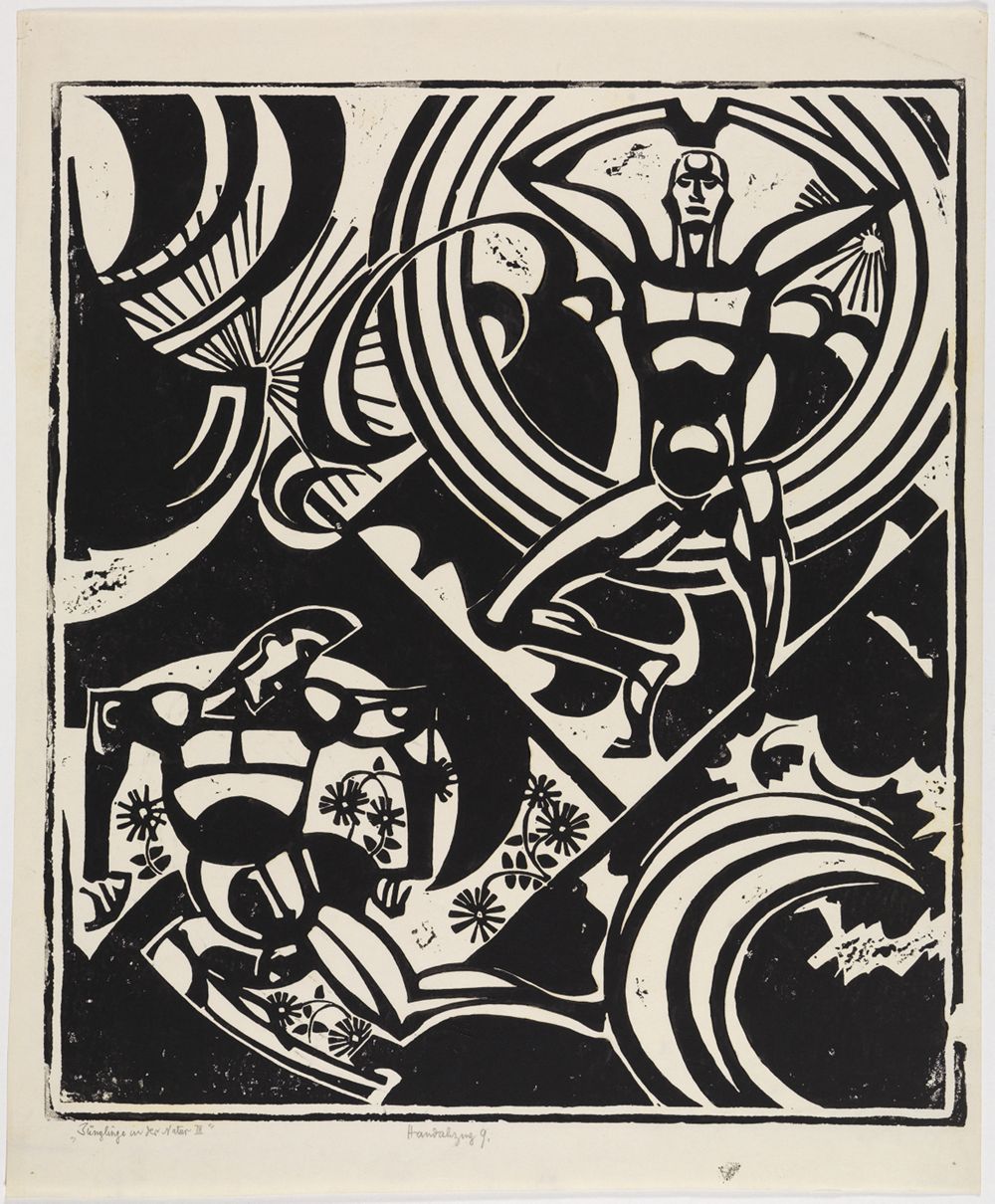 August Babberger - Jünglinge in der Natur III