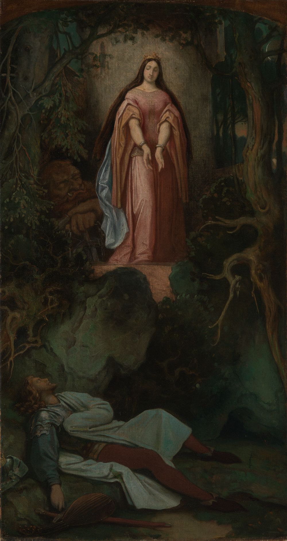 Moritz von Schwind - Der Traum des Ritters