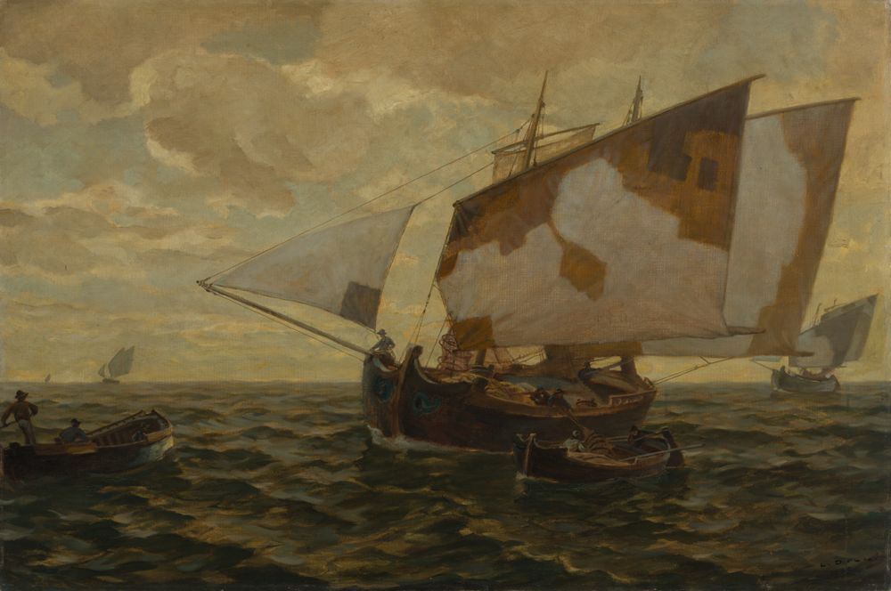 Ludwig Dill - Trabaccolo