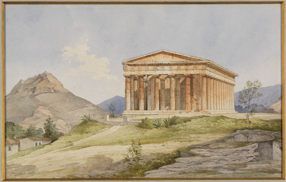 Josef Wilhelm Durm - Der sogenannte Theseustempel (Hephaisteion) zu Athen
