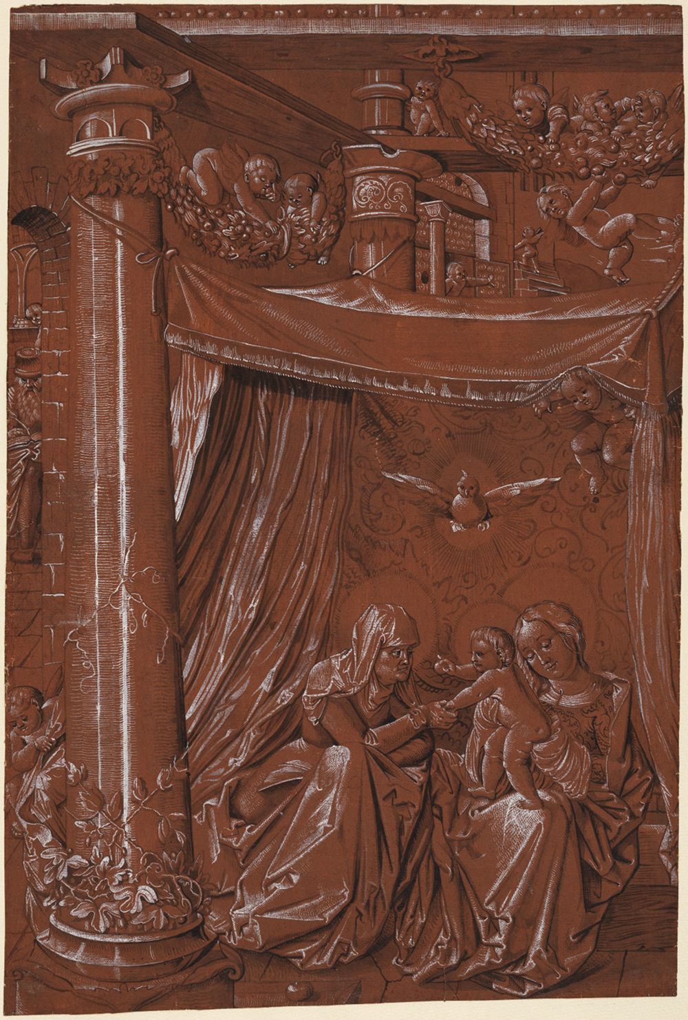Baldung gen. Grien, Werkstatt - Die Heilige Anna selbdritt
