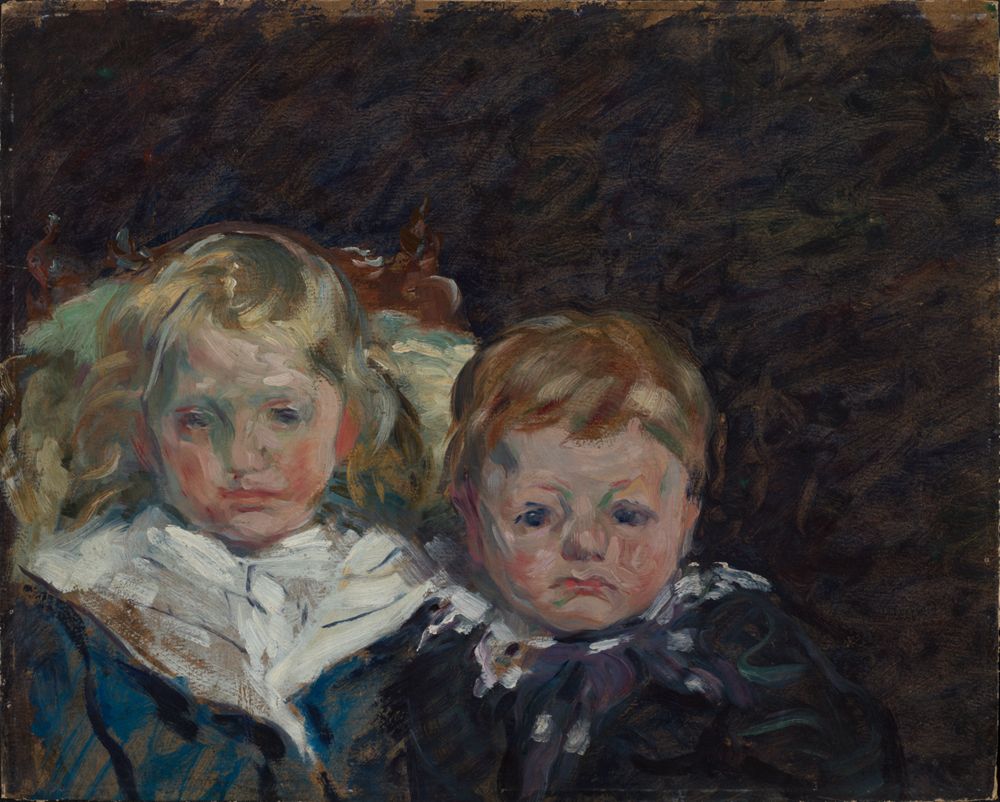 Roland Maser - Kinderdoppelbildnis