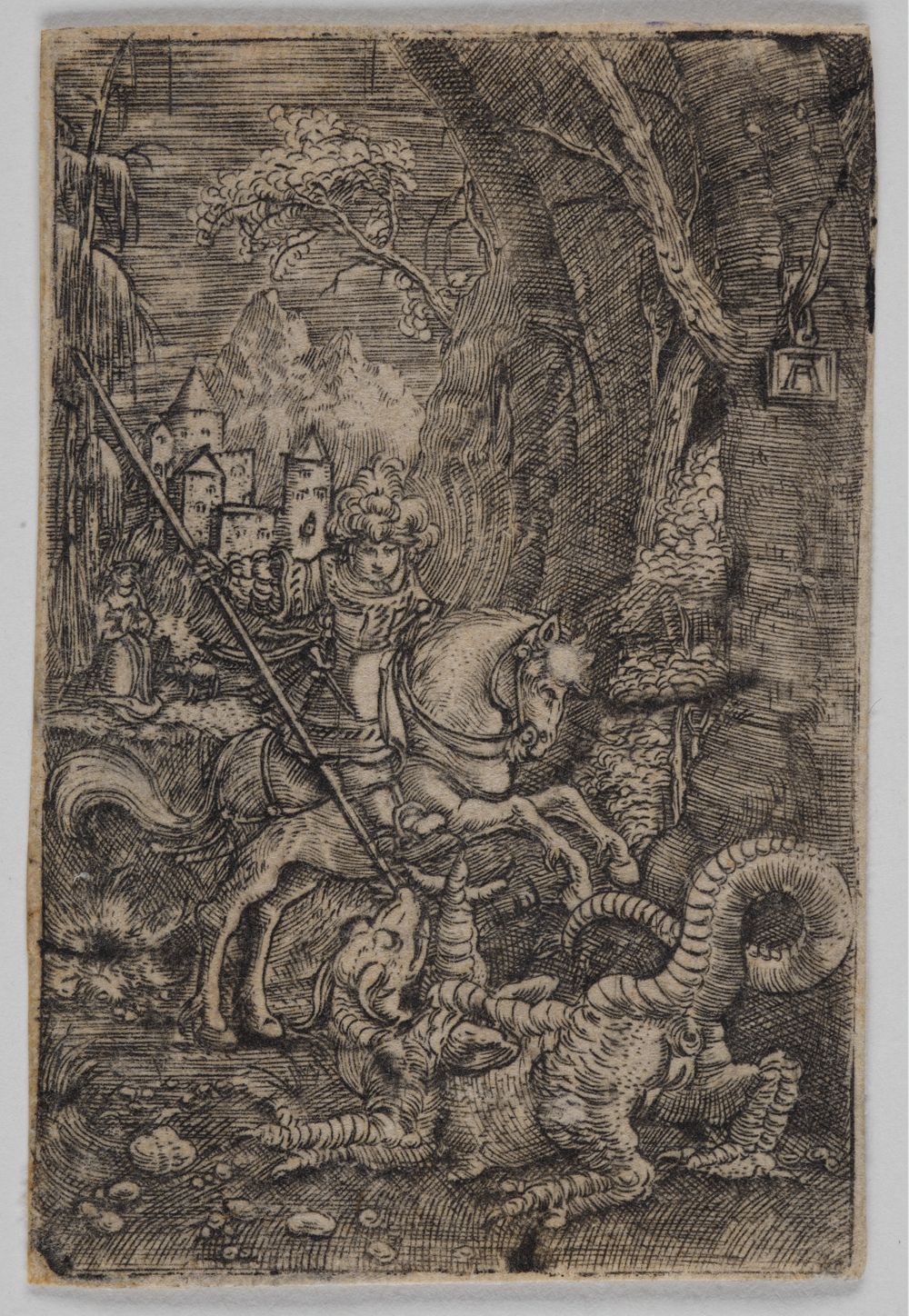 Albrecht Altdorfer - St. Georg und der Drache