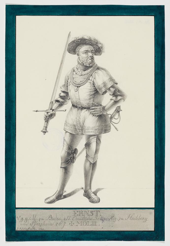 Johannes Stanislaus Schaffroth - Markgraf Ernst von Baden