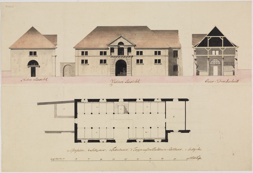 Carl Kuentzle - Stallgebäude