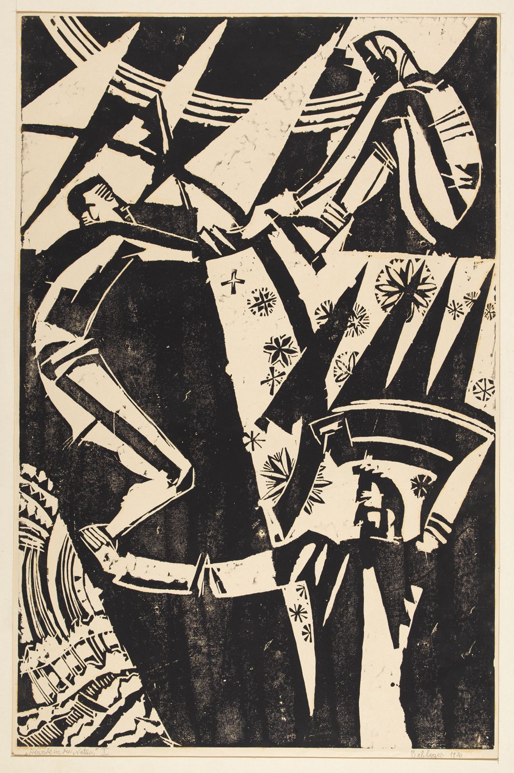 August Babberger - Freunde in der Natur I
