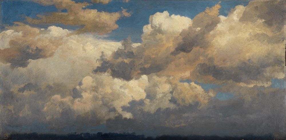 Johann Wilhelm Schirmer - Wolkenstudie