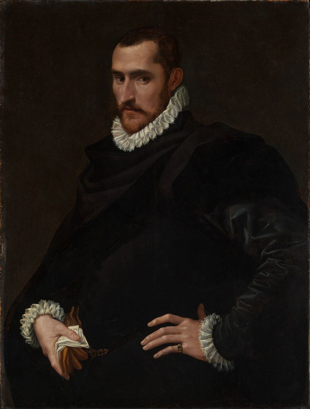 Bartolomeus Passarotti zugeschrieben - Männliches Bildnis