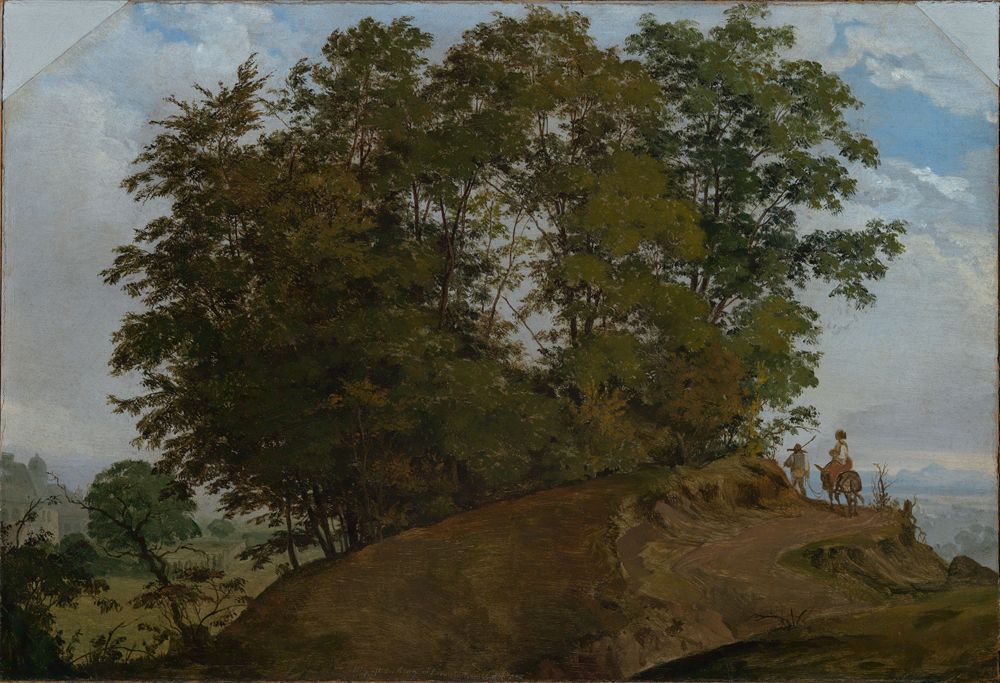 August Lucas - Landschaft bei Darmstadt