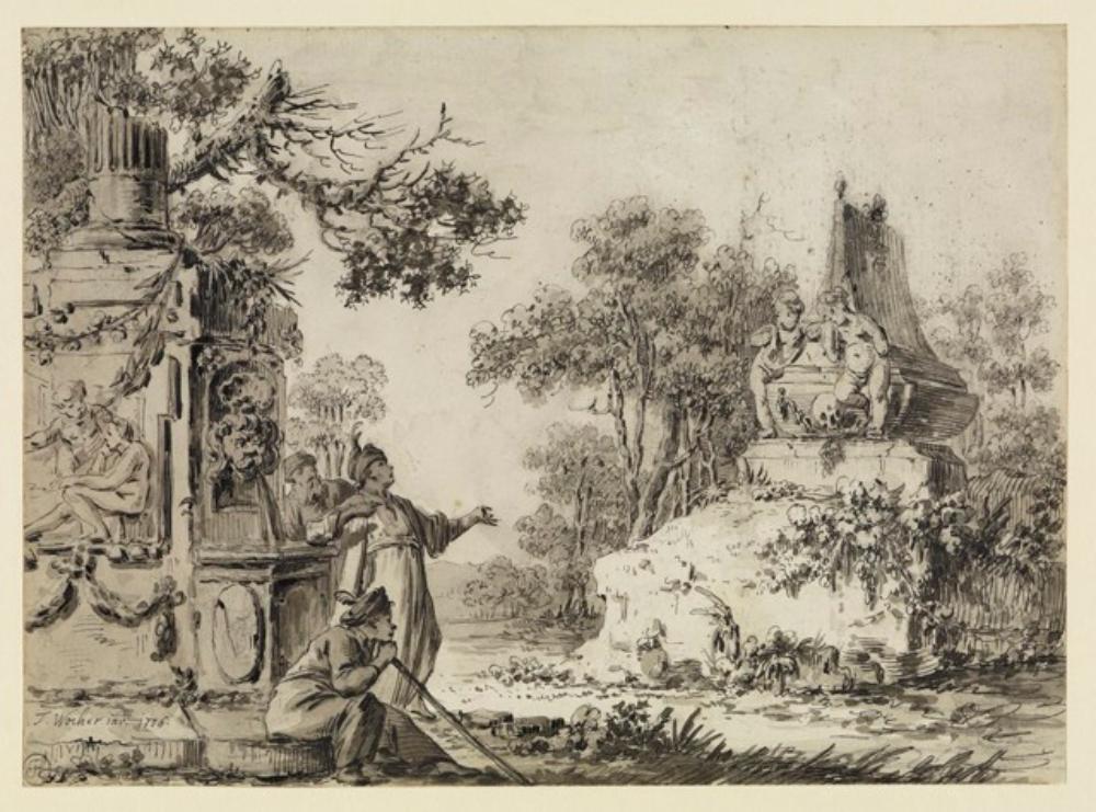 Tiberius Dominikus Wocher - Et in Arcadia Ego