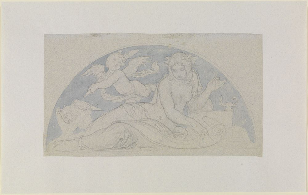 Moritz von Schwind - Allegorie der Mathematik