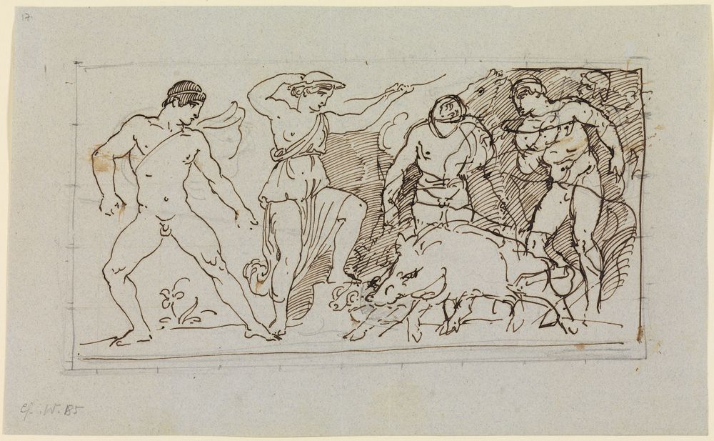 Moritz von Schwind - Meleager und Atalante