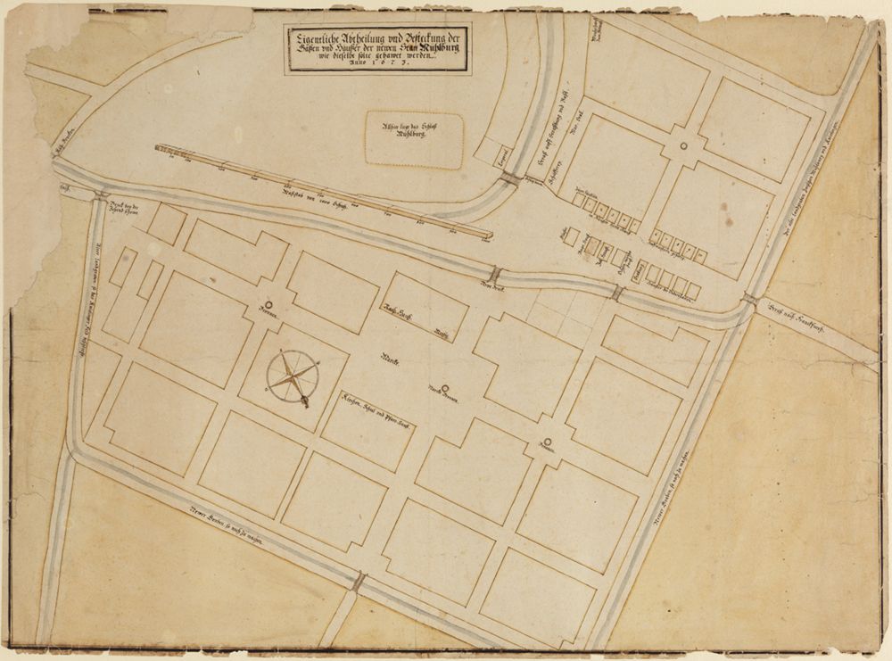 Georg Andreas Böckler - Die Stadt Mühlburg