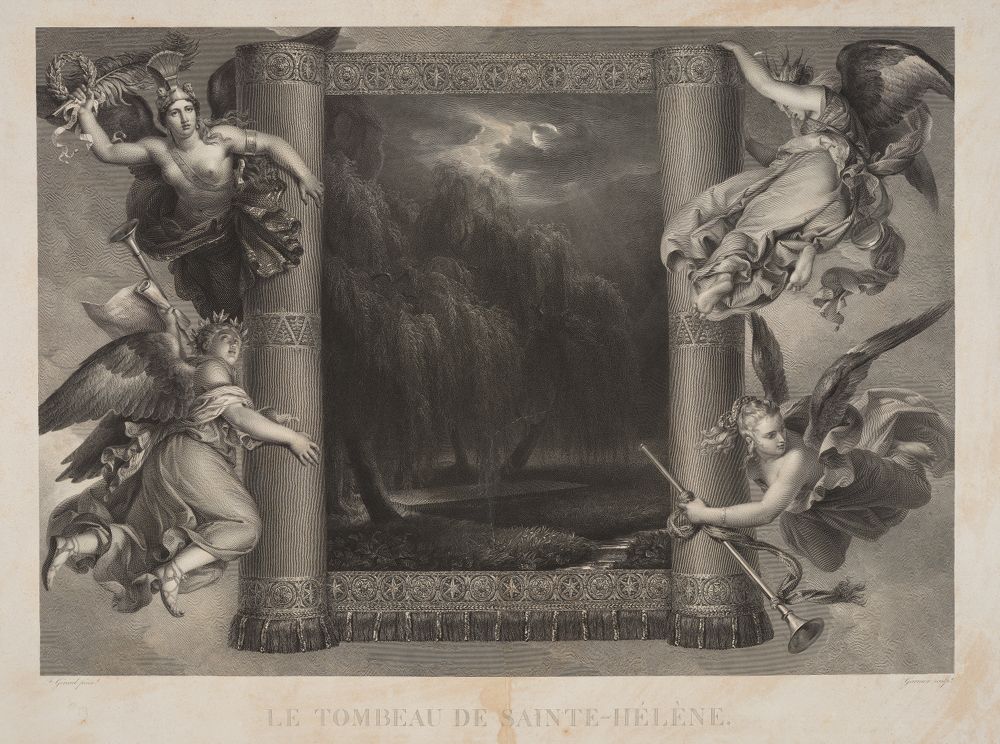 François Garnier (1802) - Das Grab auf St. Helena
