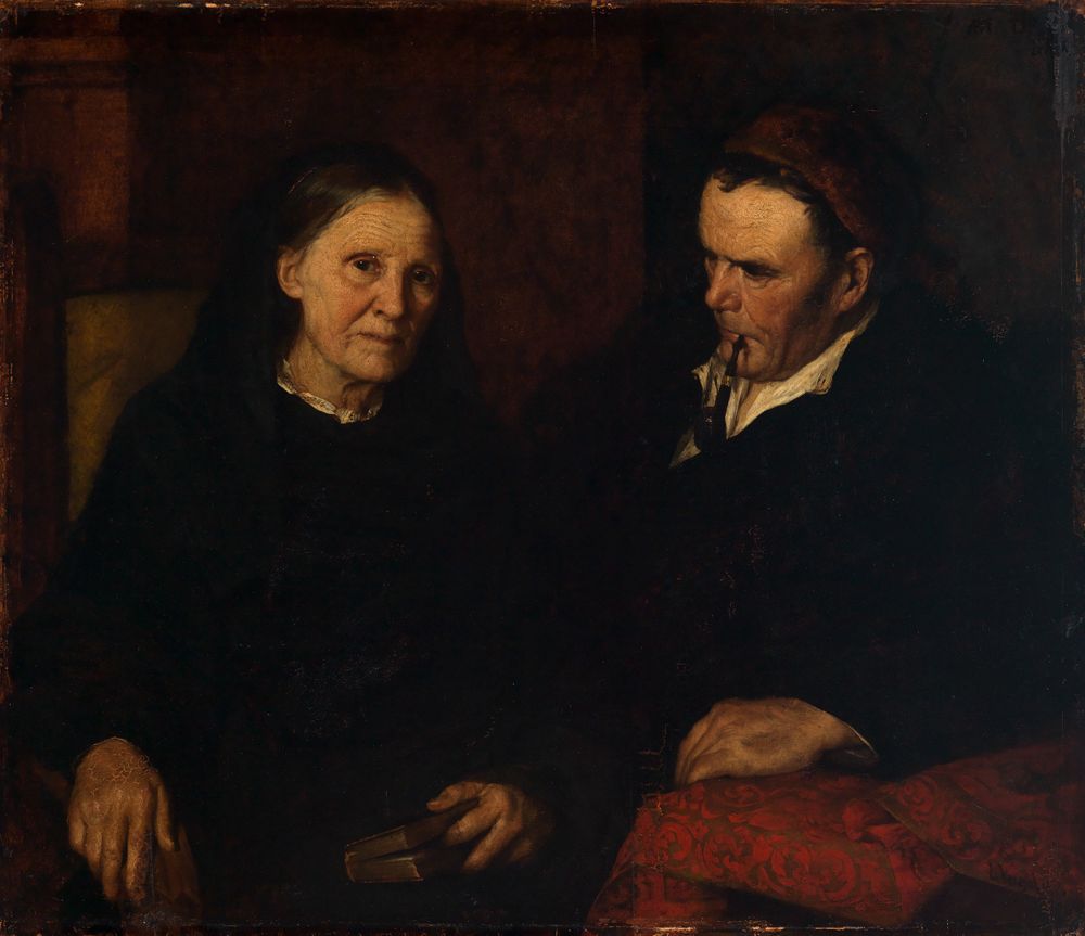 Lorenz Vogel (1848) - Die Eltern des Künstlers am Tage ihrer Goldenen Hochzeit