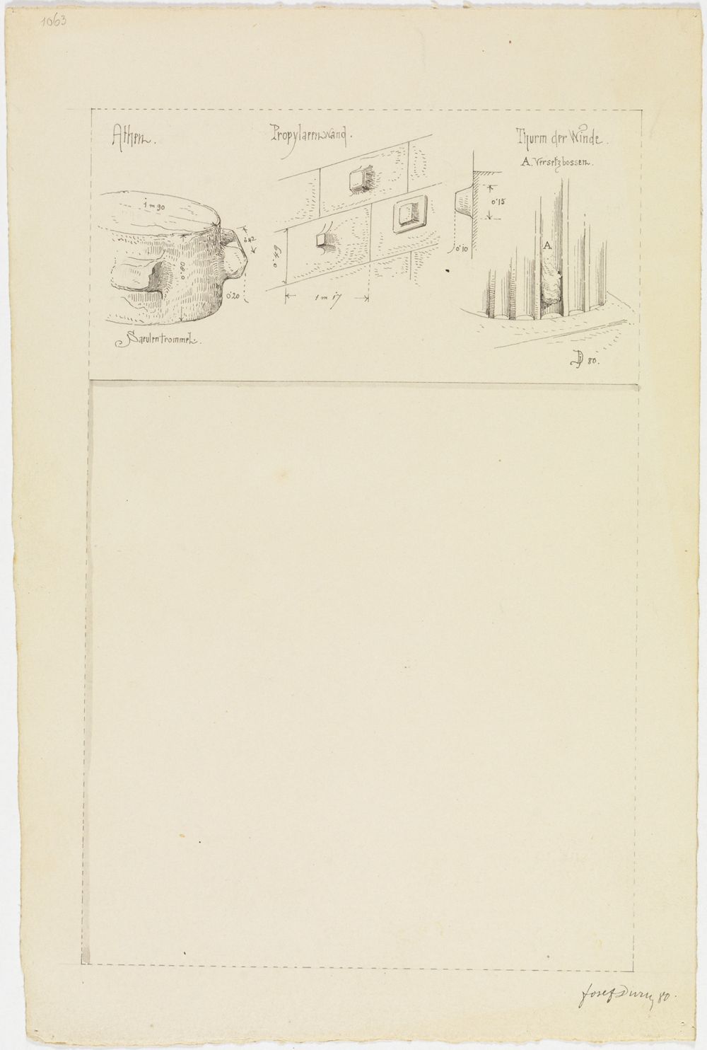 Josef Wilhelm Durm - Versetzbossen