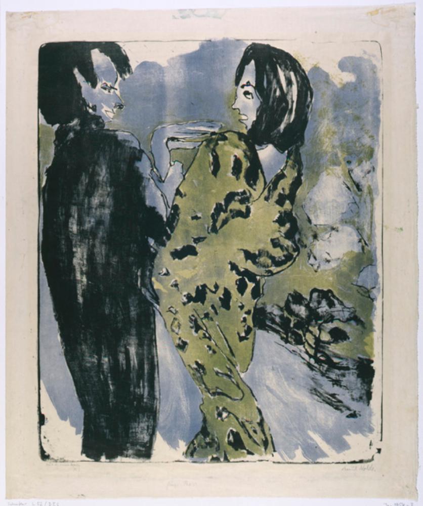 Emil Nolde - Junges Paar