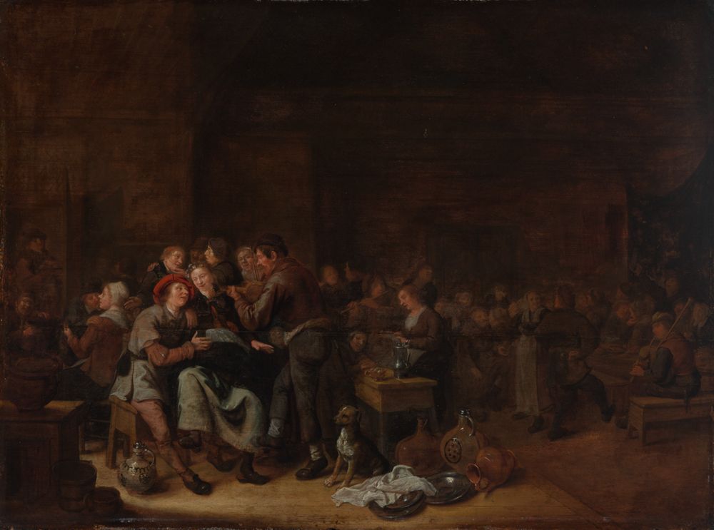 Jan Miense Molenaer - Bauernhochzeit
