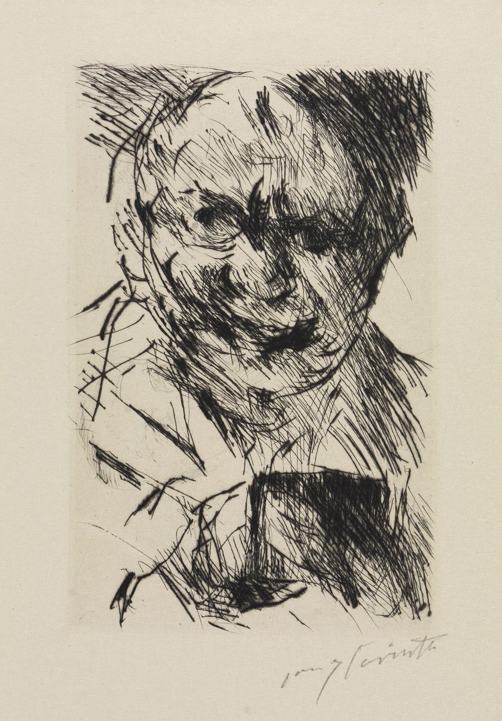 Lovis Corinth - Selbstbildnis 1923