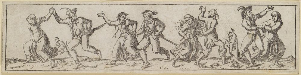 Dietrich Meyer (1572) - Tanzende Bauern