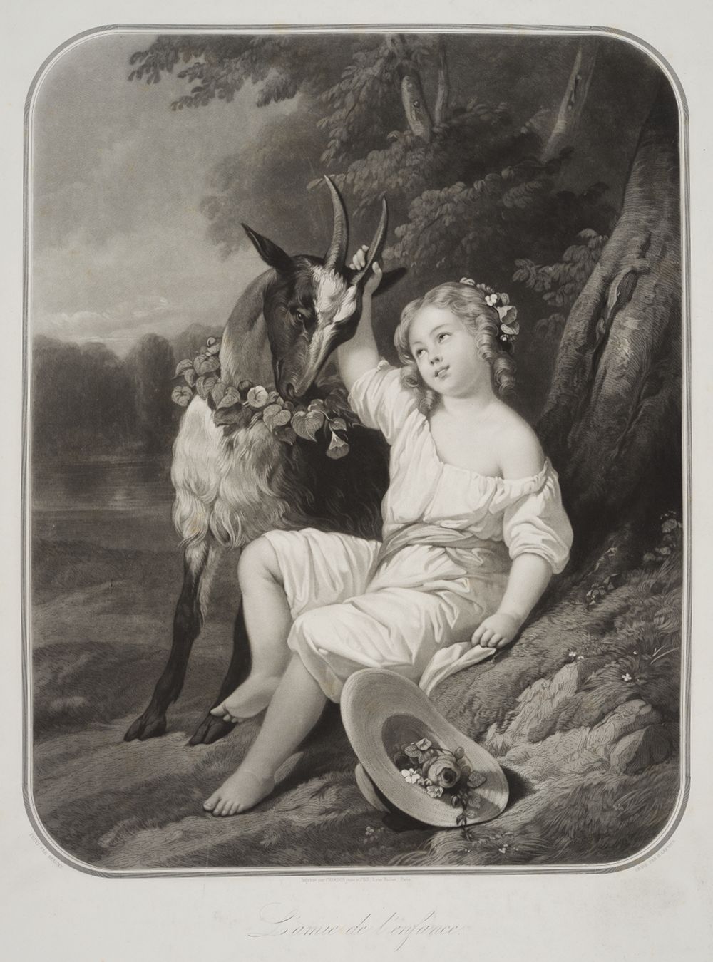 Hippolyte-Louis Garnier - L amie de lenfance