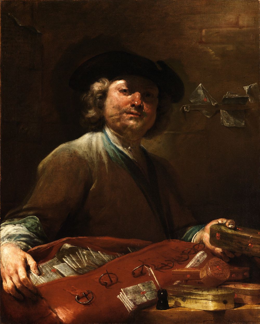 Giuseppe Maria Crespi - Der Briefträger