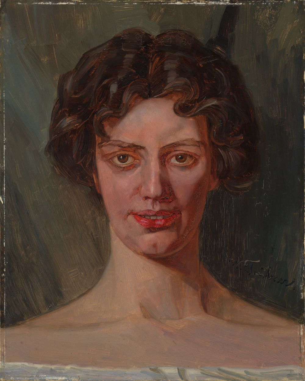 Wilhelm Trübner - Bildnis Bertha Reiff