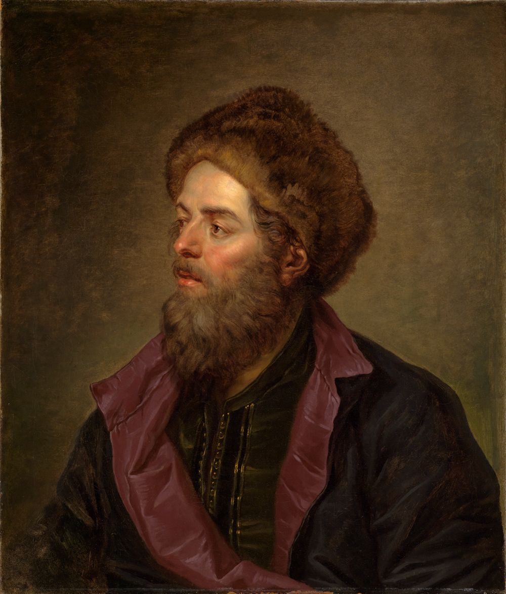 Jean-Baptiste Le Prince (1734 Maler) - Bildnis eines Russen