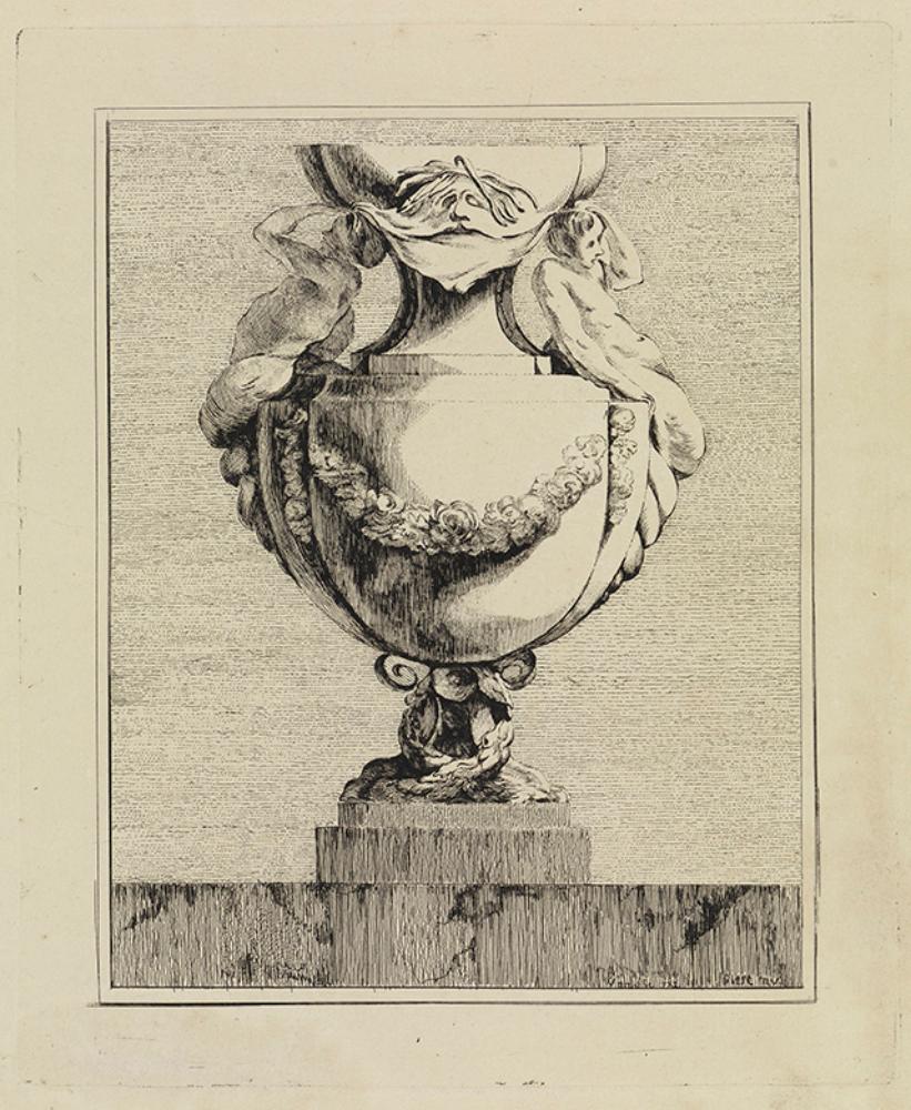 Claude Henri Watelet - Entwurf für eine Vase