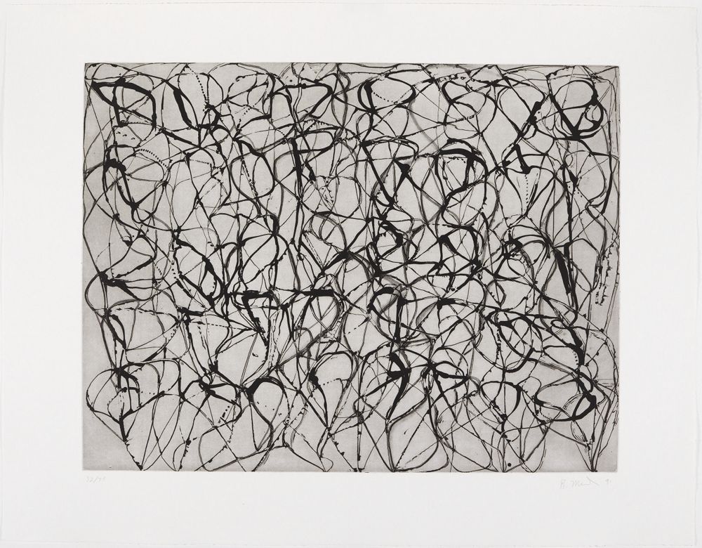 Brice Marden - Cold Mountain Series. Zen Studies