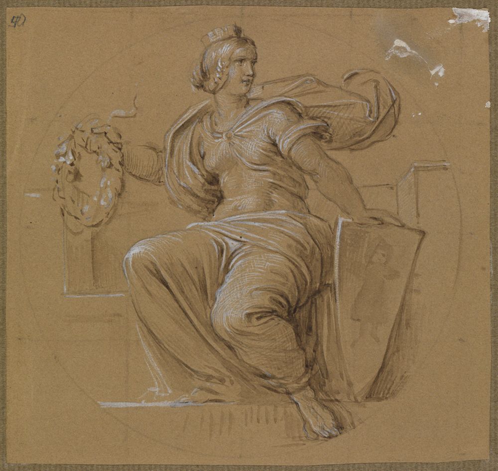 Moritz von Schwind - Allegorie der Stadt München