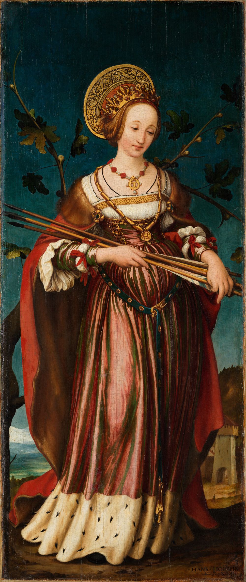 Hans Holbein d. J.(?) - Die Heilige Ursula