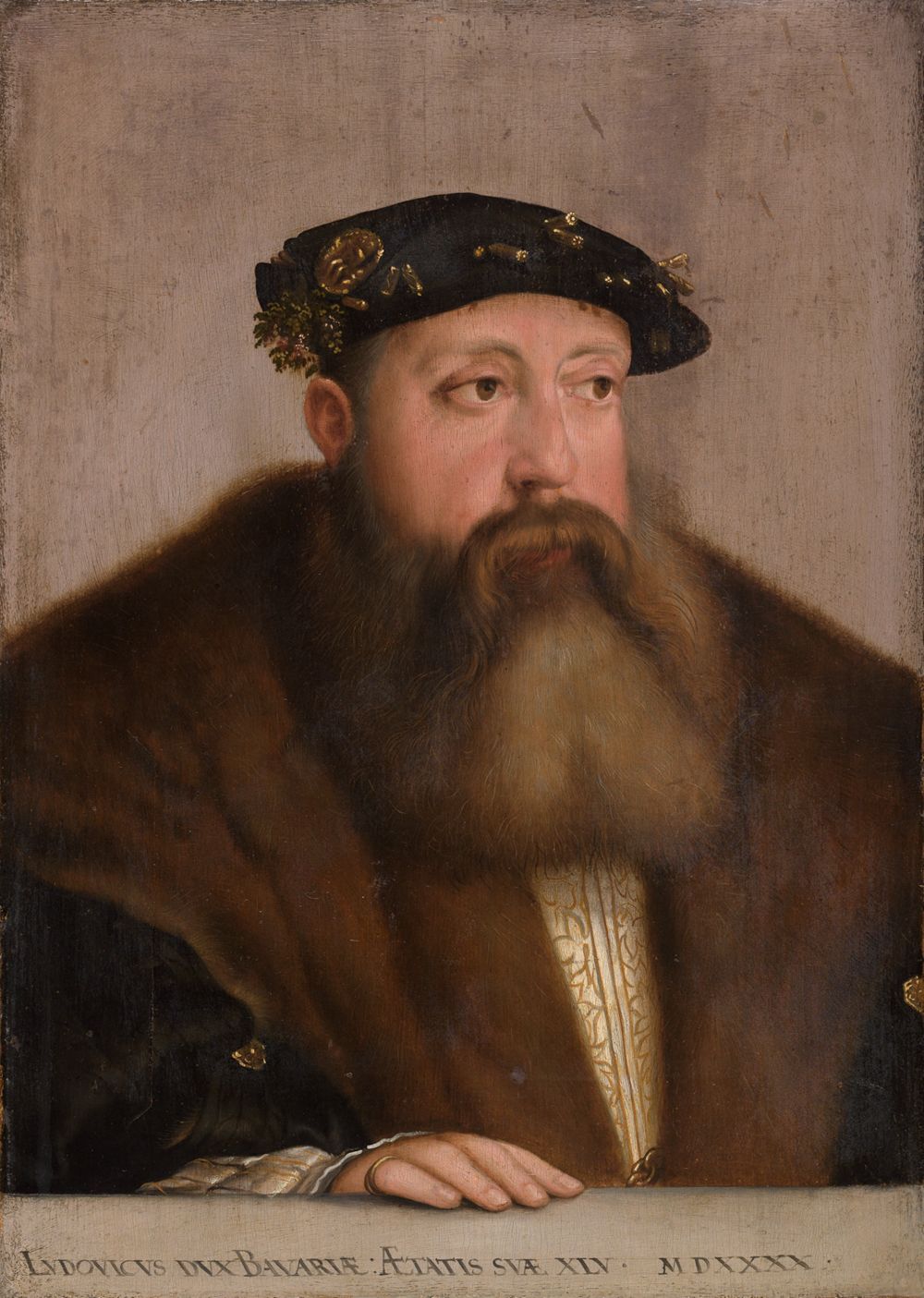 Hans Schöpfer d. Ä. - Bildnis des Herzogs Ludwig X. von Bayern-Landshut