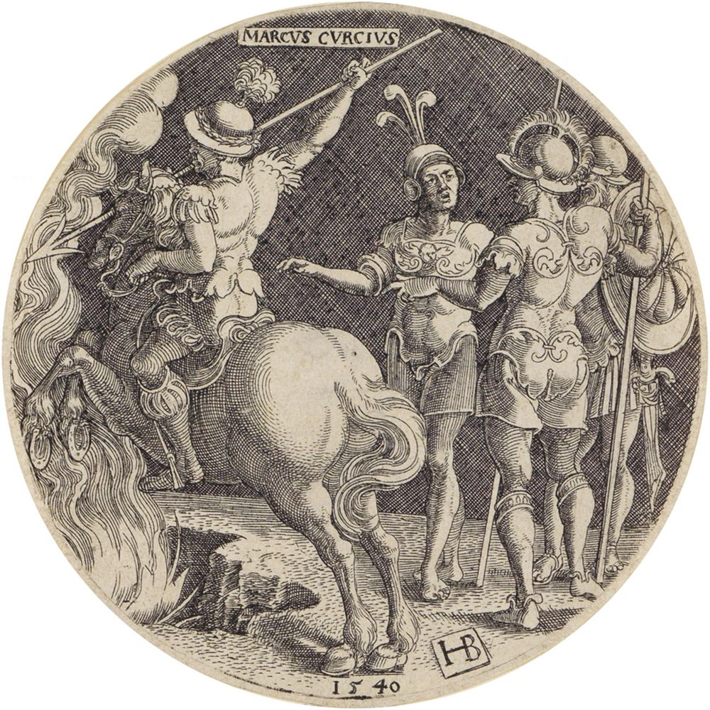 Hans Brosamer - Marcus Curtius