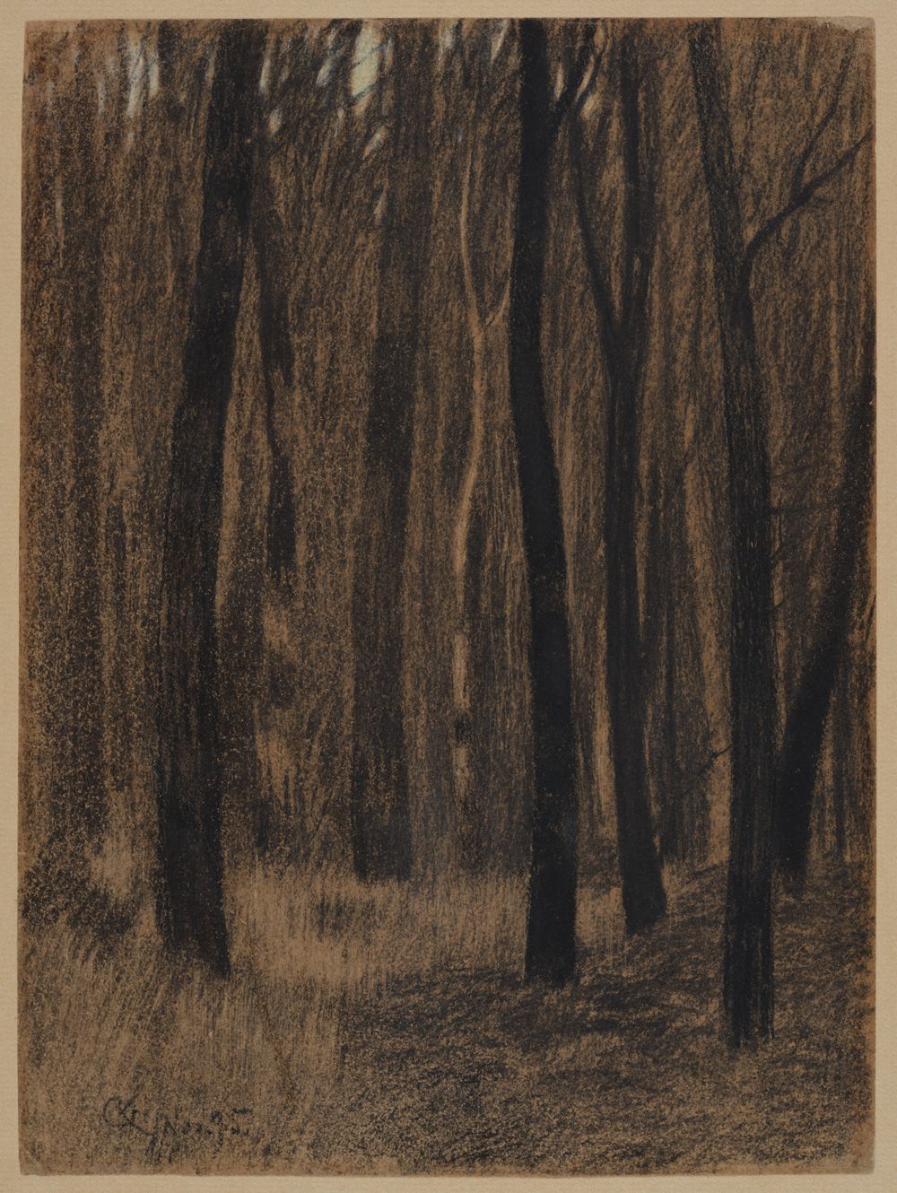 Gustav Kampmann - Waldinneres