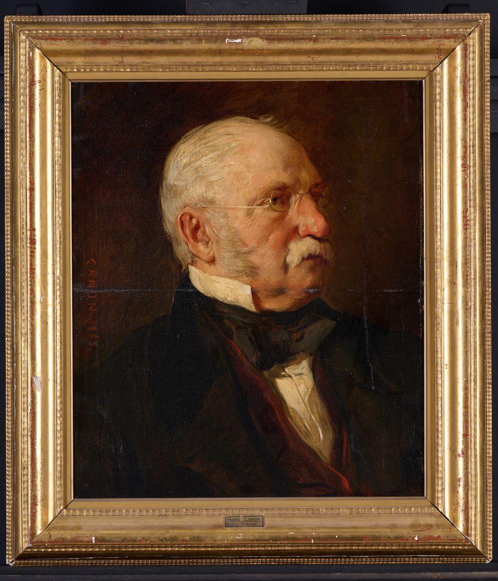 Hans Canon - Bildnis des Großherzoglichen Steueräquators Karl Haberer