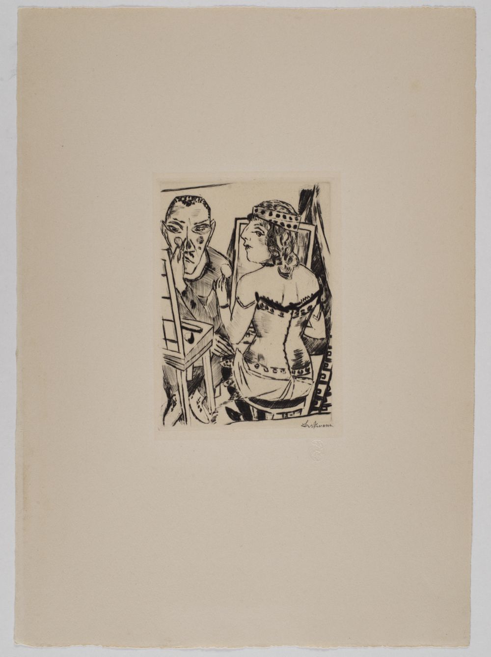 Max Beckmann - Garderobe