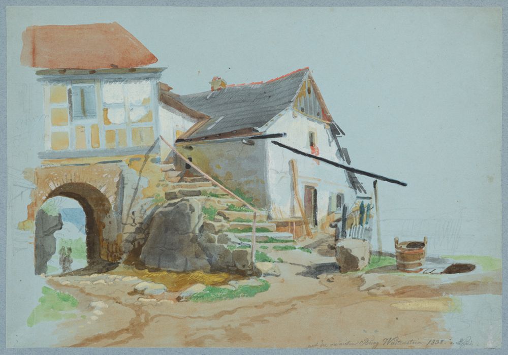 Johann Adam Klein - Burg Wüstenstein